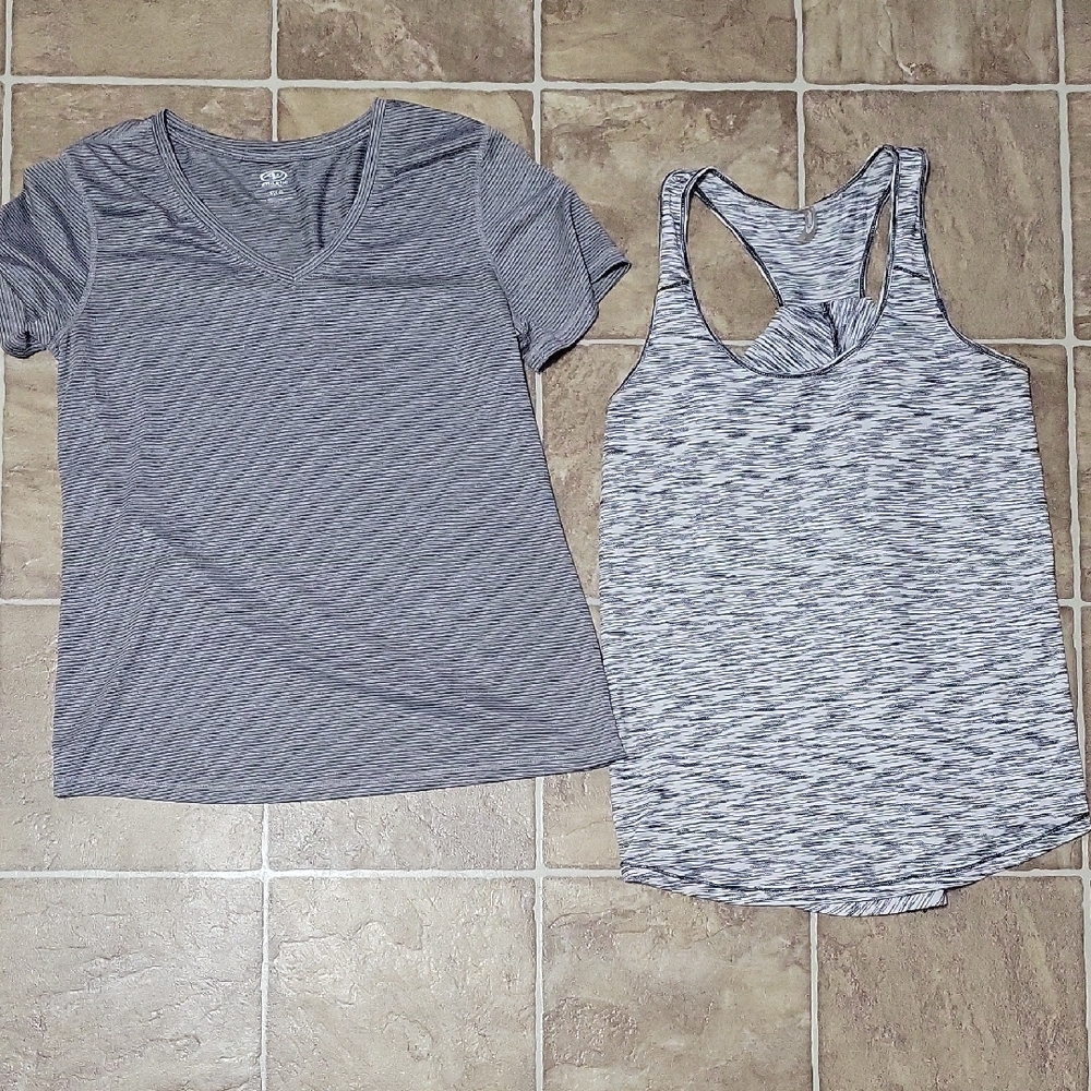 Gray Women's Tops Set